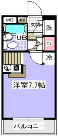 ローズマンションA31番館の物件間取画像